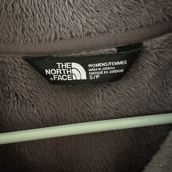 The North Face gray zip up sweater - Picture 3 of 10